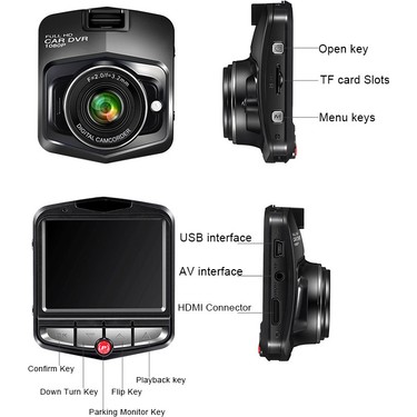 mini car dvr hd 1080p