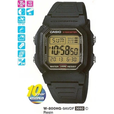 Casio W 800HG 9AVDF Erkek Kol Saati Fiyat Taksit Se enekleri