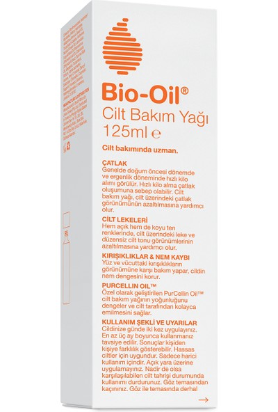 Bio-oil Cilt Bakım Yağı 125 ml - Yeni Formül