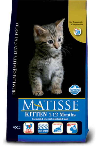 Matisse Kitten Yavru ve Emziren Kediler Için Kuru Mama 10 kg