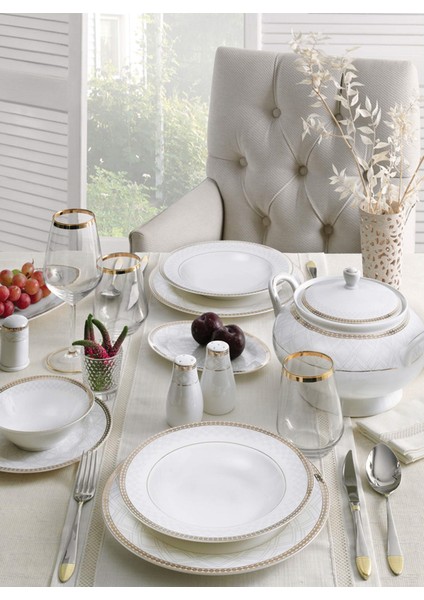 60 Parça 12 Kişilik Yemek Takımı Liona