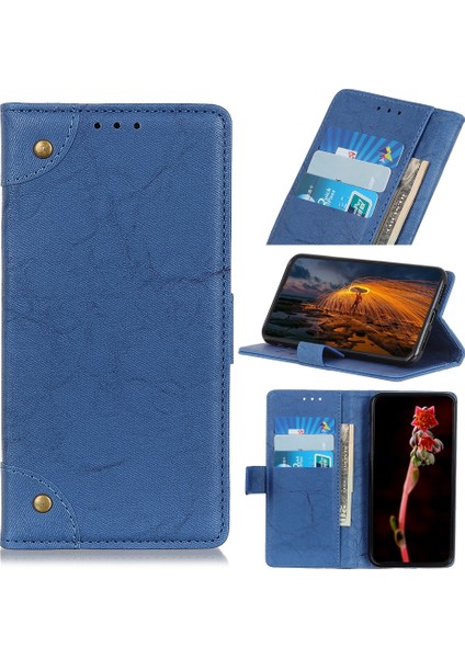 Zte Axon 11 5g Için Kapaklı Telefon Kılıfı - Mavi (Yurt Dışından) fiyatları