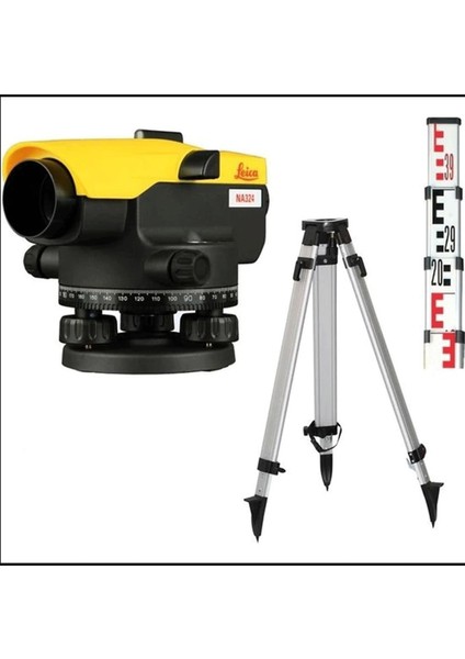 Leica NA324 Nivo Set Ölçüm Cihazı Koruma Kutulu