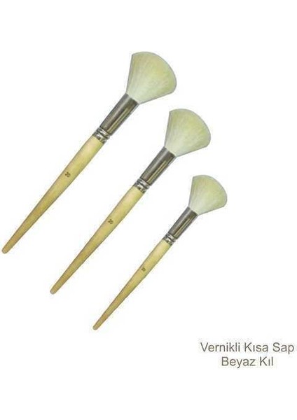 FI758020 Kıl Stencıl Fırçası No:20