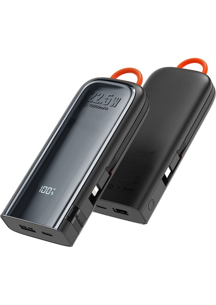 MC-1161 22.5W 10000 Mah Kablolu Göstergeli̇ Powerbank