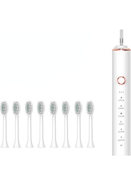 Lovehome Elektrikli Diş Fırçası Seti - Beyaz (Yurt Dışından)