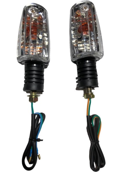 Sinyal Takımı Cg 100 - 125 - 150 2 Li Takım Beyaz