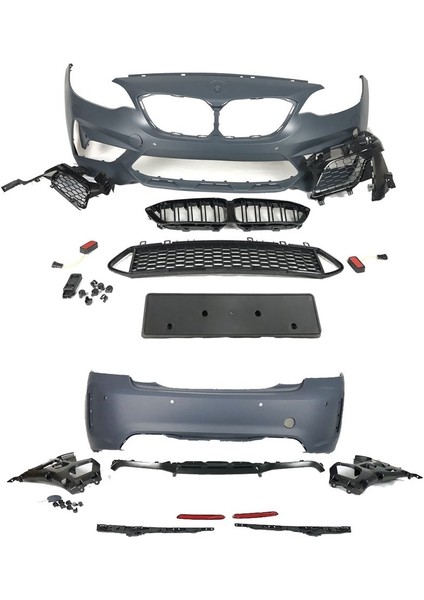Bmw f22 cs body kit tampon seti 2 serisi