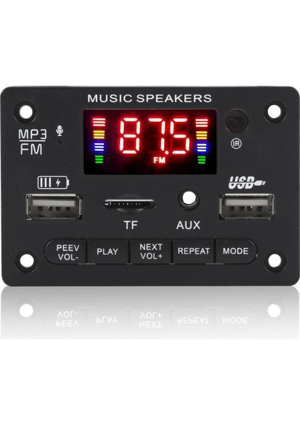 Mp3 Çalar Çizme Kurulu Modülü Otomatik Hands-Bedava Mp3 Çalar Aksesuarlar Siyah (Yurt Dışından)