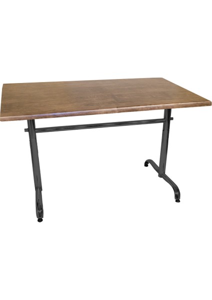 Valerya Werzalit Mutfak Masası 80 x 140 cm Antik Dark