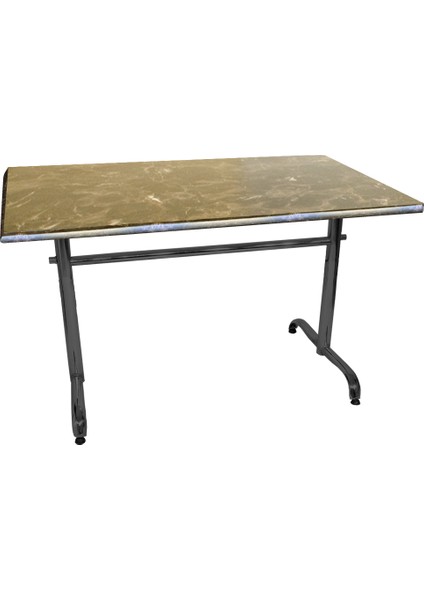 Valerya Werzalit Mutfak Masası 80 x 120 cm Brownıe Mermer