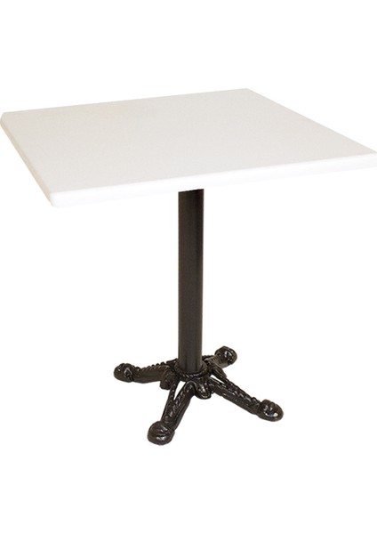 Çipa Werzalit Kare Masa Esb 60X60 - Beyaz