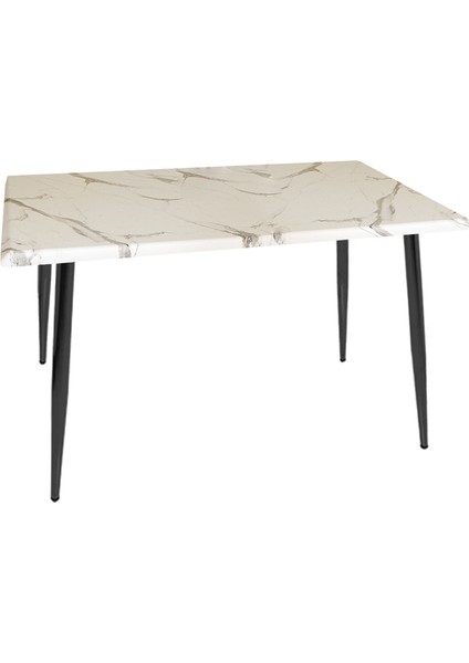 Manolya Werzalit Mutfak Masası 70X120 - Bianco Carrara
