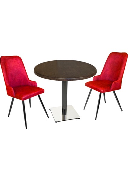 Karanfil Werzalit Yuvarlak - Çırağan Fiskos Seti (Q90) - Bordo