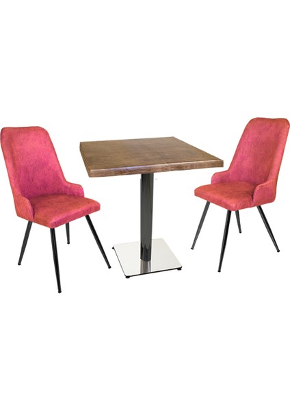 Karanfil Werzalit Kare - Çırağan Fiskos Seti (80X80) - Çingene Pembe