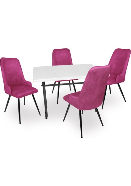 Valerya Werzalit - Çırağan Masa Takımı - Mor
