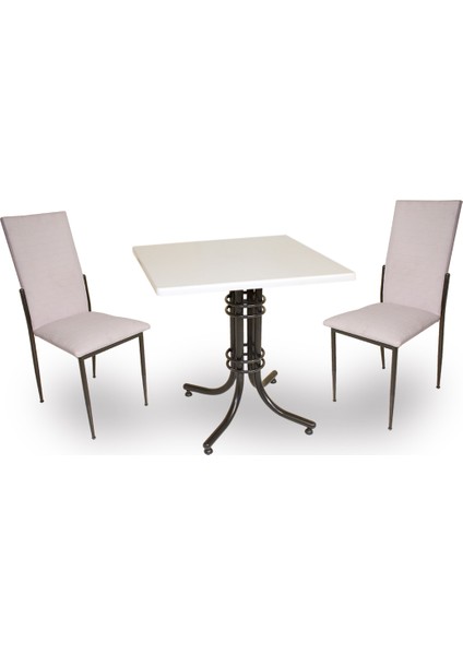 Buket Werzalit Kare Esb -Gözde Fiskos Seti - Beyaz