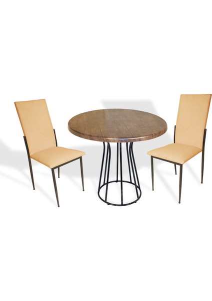 Palermo Werzalit - Gözde Fiskos Takımı Q80 - Antik Dark Kahve