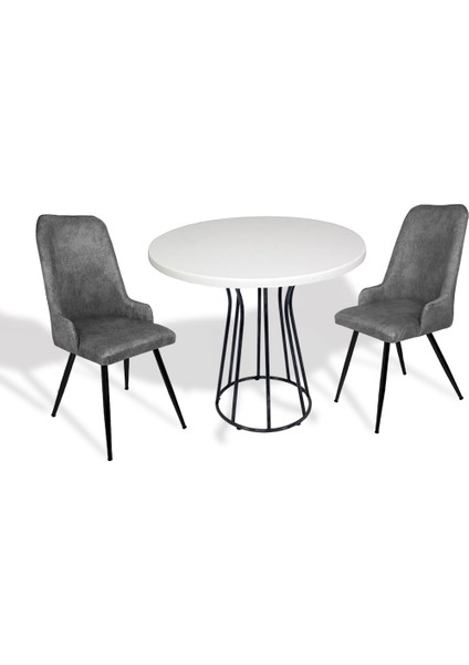 Palermo Werzalit - Çırağan Fiskos Takımı Q80 - Beyaz Füme