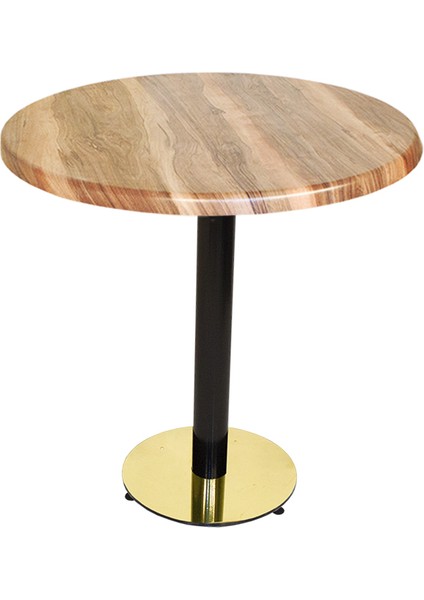 Karanfil Werzalit Yuvarlak Gold Masa Q80 - Indiana Wood