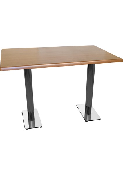 Karanfil Werzalit Masa (70X120) - Koyu Ahşap