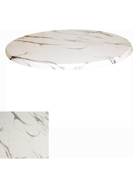Werzalit Masa Tablası Yuvarlak 107 cm - Afyon Marble