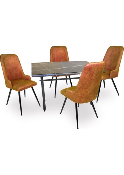 Valerya Werzalit - Çırağan Masa Takımı - Royal Mermer Kiremit