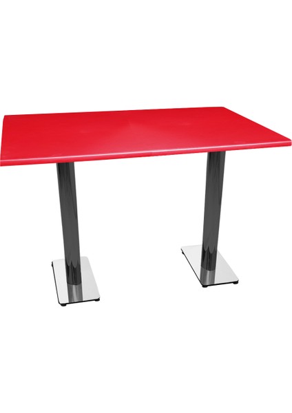 Karanfil Werzalit Masa (80X140) - Kırmızı