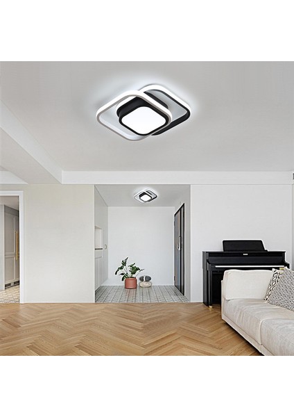 Modern LED Tavan Işıkları, 21W Tavan Lambası, Oturma Odası Yatak Odası Için Entegre LED Avize 2100LM (Yurt Dışından) fiyatları