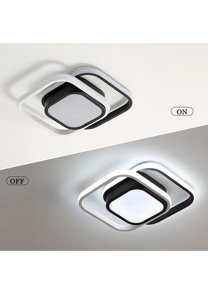 Modern LED Tavan Işıkları, 21W Tavan Lambası, Oturma Odası Yatak Odası Için Entegre LED Avize 2100LM (Yurt Dışından) indirimleri