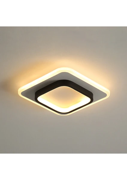 Modern LED Tavan Işık, 20W Moda Kare Akrilik Tavan Lambası (Yurt Dışından)