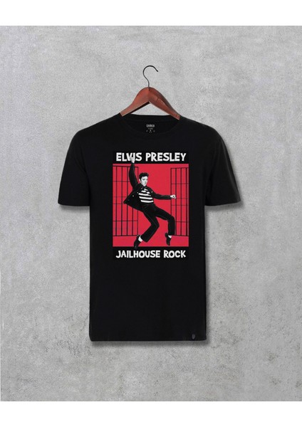 Elvis Presley Özel Tasarım Baskılı Unisex Tişört
