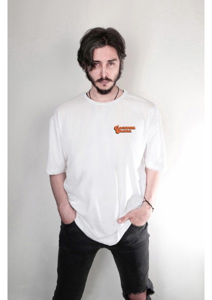 Clockwork Orange Otomatik Portakal Minimal Tasarım Baskılı Oversize Unisex Tişört