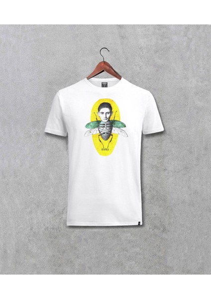 Franz Kafka Dönüşüm Özel Tasarım Baskılı Unisex Tişört