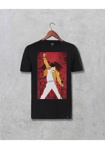 Freddie Mercury Özel Tasarım Baskılı Unisex Tişört