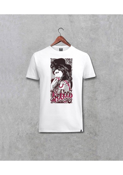 Amy Winehouse Im No Good Tasarım Baskılı Unisex Tişört
