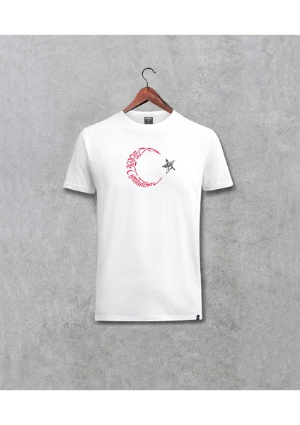 Türkiye Bayrak Cumhuriyet Atatürk Baskılı Unisex Tişört
