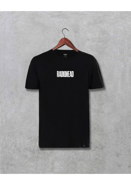Radiohead Yazılı Minimal Baskılı Unisex Tişört