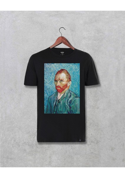 Vincent Van Gogh Tasarım Baskılı Unisex Tişört