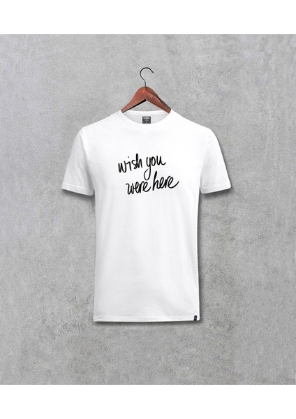 Pink Floyd Wish You Were Here Baskılı Yazılı Tişört