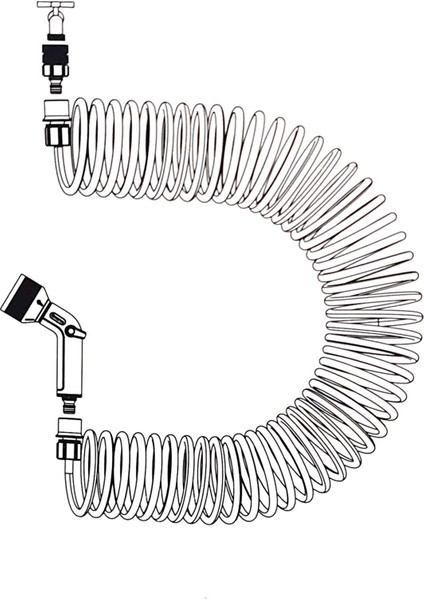 VERVE15MT Sprial Hortum Seti Set Olarak Satılmaktadır