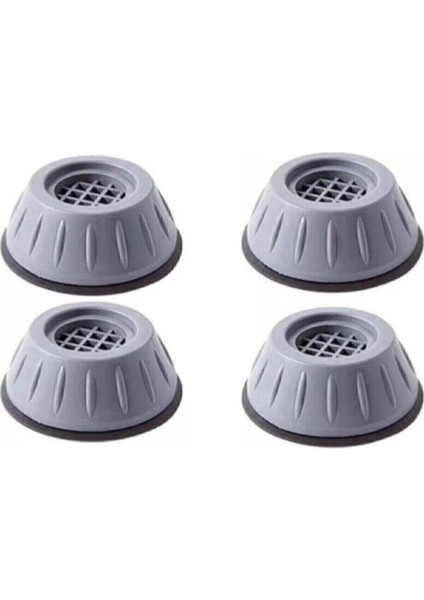 Gürültü Engelleyici ve Kaymaz Titreşim Önleyici Kauçuk Ayak Pedleri Çamaşır Makinesi Stoper 4'lü Set A1 indirimleri