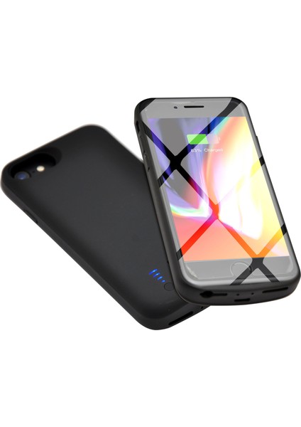 Apple iPhone 6 Plus Uyumlu Şarjlı Kılıf 6000 Mah Bataryalı Kapak