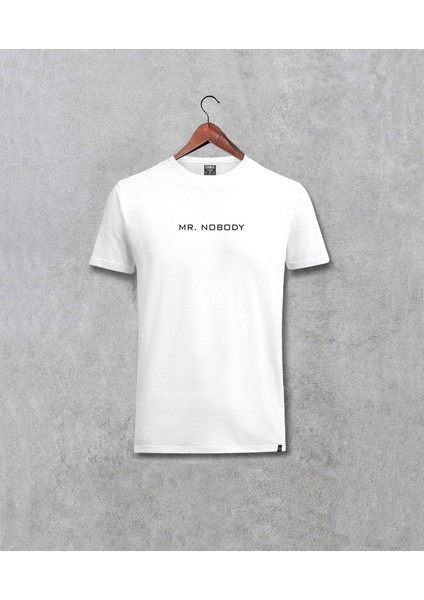 Mr Nobody Bay Hiçkimse Film Yazılı Baskılı Unisex Tişört