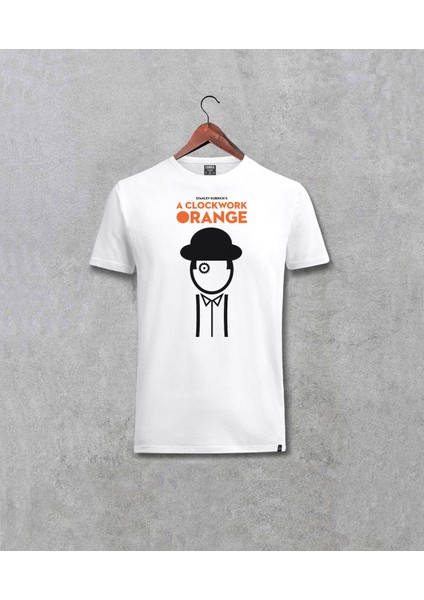 Clockwork Orange Otomatik Portakal Baskılı Unisex Tişört