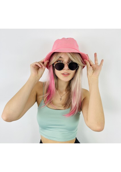 Bucket Pastel Yazlık Kova Şapka
