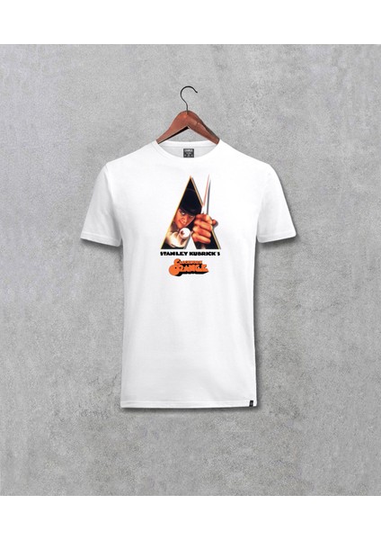 Clockwork Orange Otomatik Portakal Baskılı Unisex Tişört