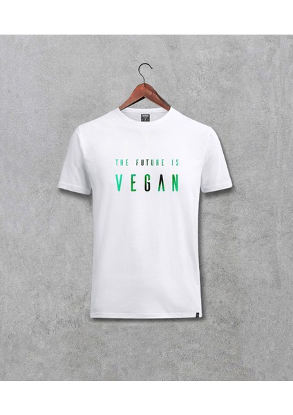 Vegan - Vejetaryen Tasarım Baskılı Tişört