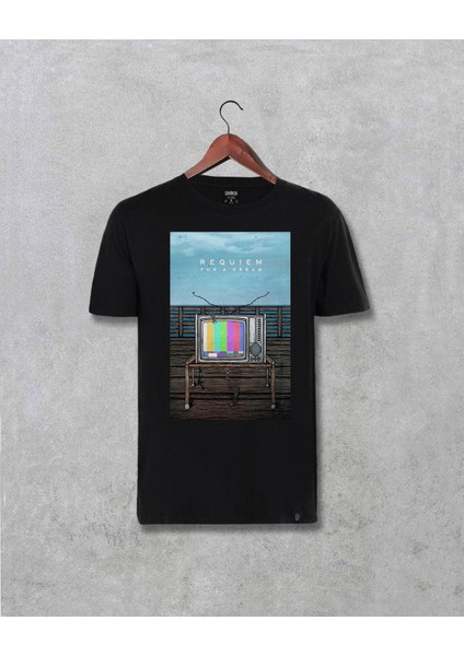 Requiem For A Dream Bir Rüya Için Ağıt Baskılı Unisex Tişört