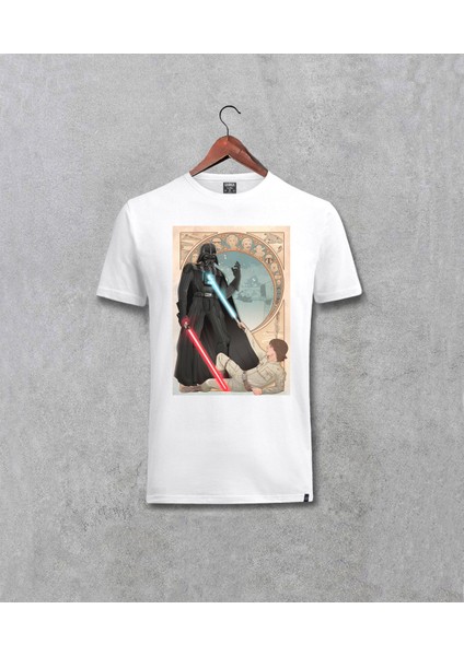 Star Wars Darth Wader Tasarım Baskılı Unisex Tişört